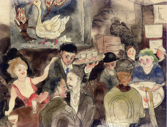 The Golden Swan by Charles Demuth,16x12(A3) Poster