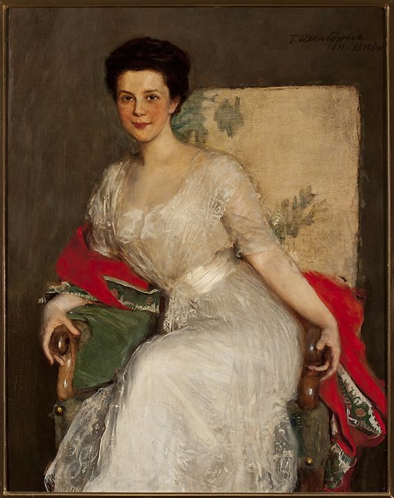Portrait of Sophie Brzeska by Jozef Mehoffer,A3(16x12")Poster