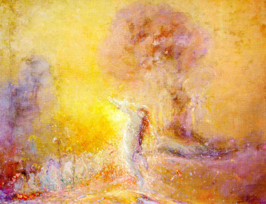 The Sun Dancers by Arthur-Dominique Rozaire,16x12(A3) Poster
