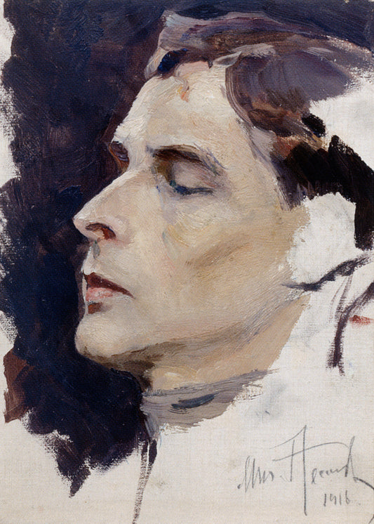 A Blind Soldier by Mikhail Vasilevich Nesterov,A3(16x12")Poster