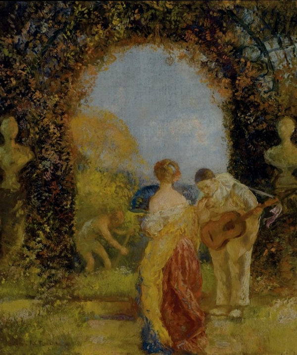 La Bienvenue by Gaston La Touche,A3(16x12")Poster