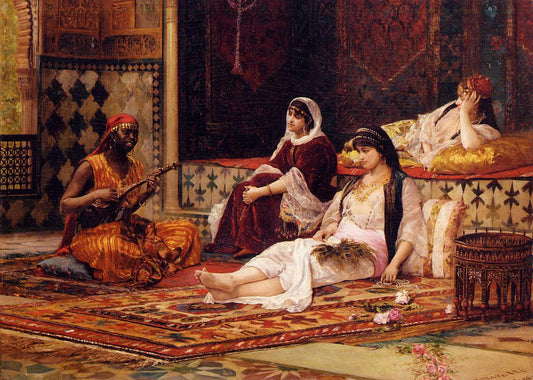 Entertaining the Favorites, vintage artwork by Titian Ramsey Peale II, A3 (16x12") Poster Print