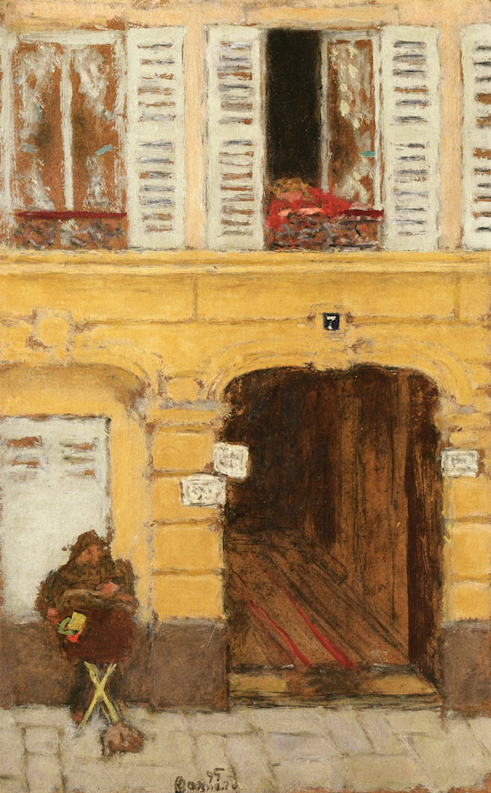 The Barrel Organ by Pierre Bonnard,A3(16x12