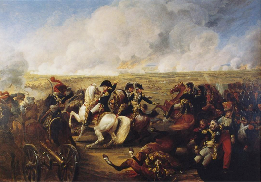 Battle of Wagram, vintage artwork by Antoine-Jean Gros, 12x8" (A4) Poster