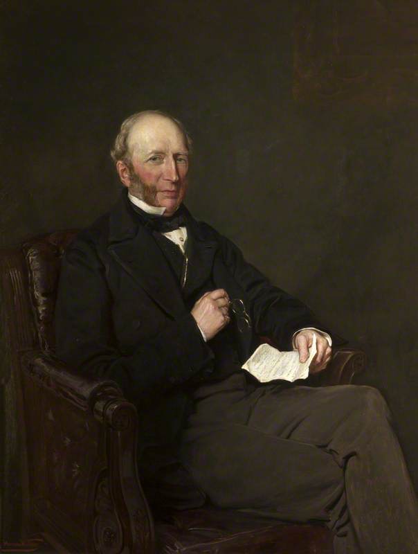 William Tatton Egerton, vintage artwork by John Hanson Walker, 12x8" (A4) Poster