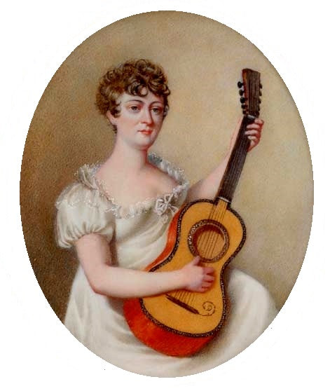 Madame Catalani, vintage artwork by Andre Leon Larue, 12x8" (A4) Poster