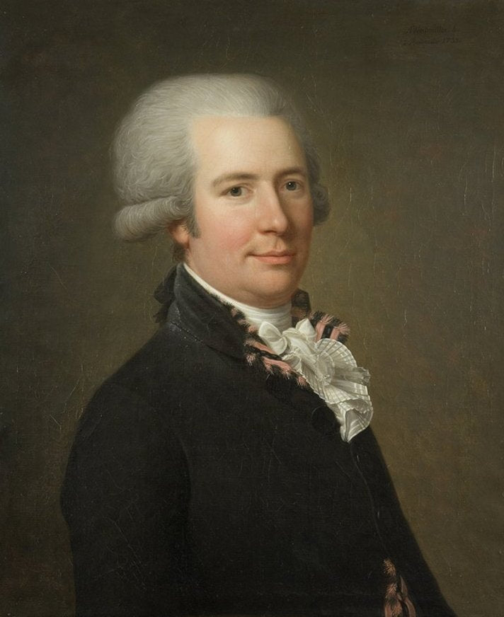 Portrait of John Mac Carthy, vintage artwork by Adolf Ulrik Wertmuller, 12x8" (A4) Poster