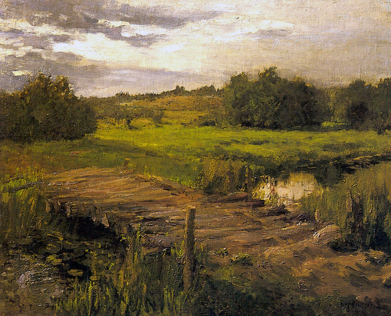 Brook by Constantin Alexeevich Korovin,A3(16x12")Poster