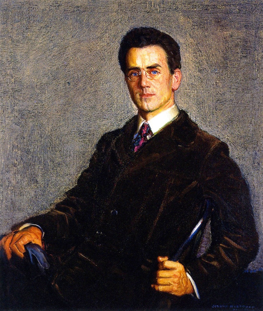 The Artist Robert Fulloton, vintage artwork by Joseph Kleitsch, 12x8" (A4) Poster