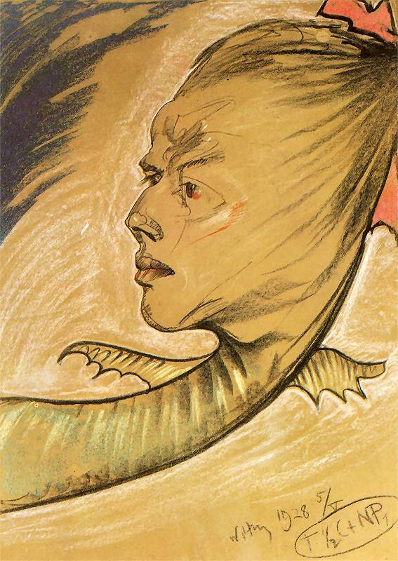 Michal Choromariski by Stanislaw Witkiewicz,16x12(A3) Poster