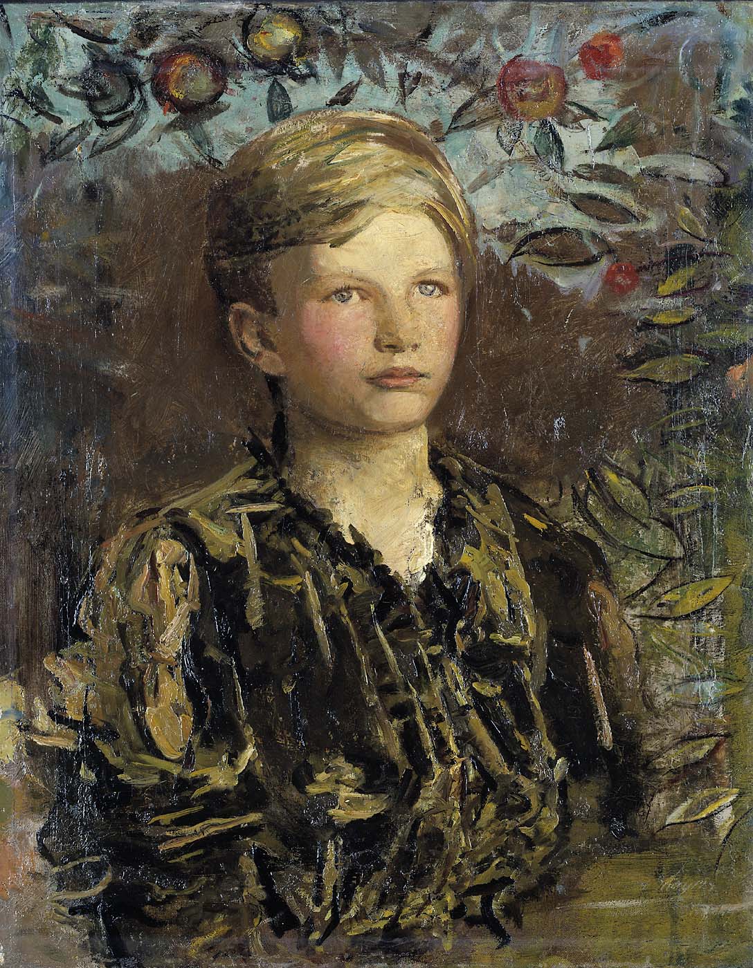 Townsend Bradley Martin, vintage artwork by Abbott Handerson Thayer, 12x8" (A4) Poster