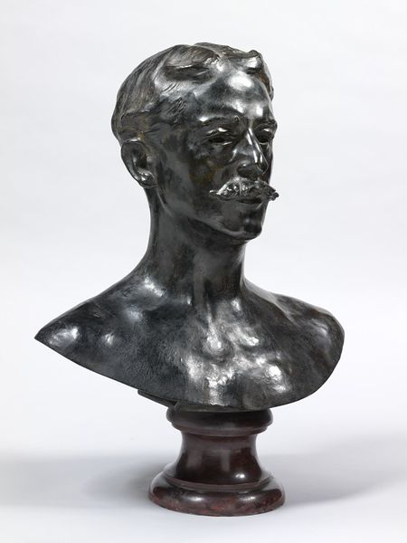 George Wyndham (Bust), vintage artwork by Auguste Rodin, 12x8" (A4) Poster