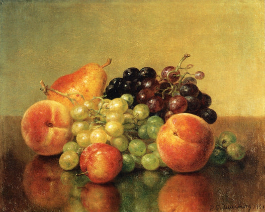 An Arrangement of Fruit, vintage artwork by Robert Spear Dunning, 12x8" (A4) Poster