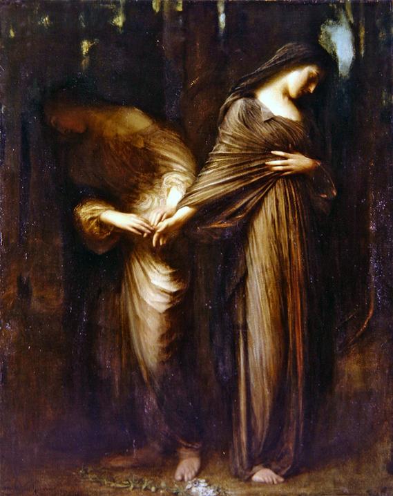 Vale or Farewell, vintage artwork by Arthur Hacker, 12x8" (A4) Poster