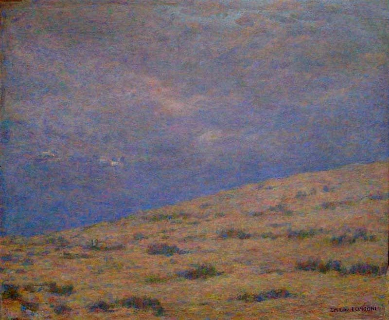 Alpine Valley by Emilio Longoni,A3(16x12")Poster