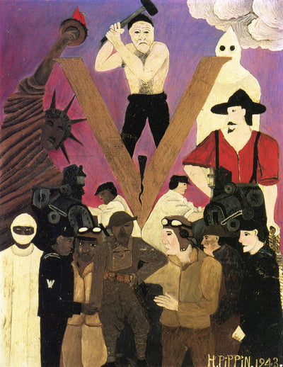 Mr. Prejudice by Horace Pippin,16x12(A3) Poster