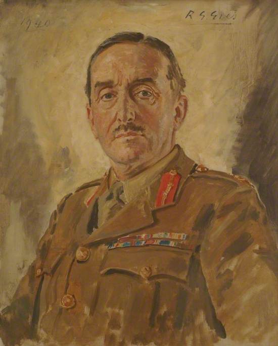 General Sir Alan Brooke, KCB, DSO by Reginald Grenville Eves,16x12(A3) Poster