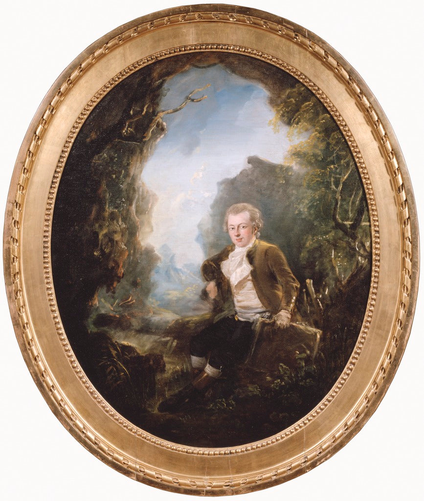 Johan Fredrik Martin, vintage artwork by Elias Martin, 12x8" (A4) Poster