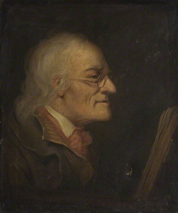 Emanuel Wills, Parish Clerk, Thurloxton, vintage artwork by Edward Villiers Rippingille, A3 (16x12") Poster Print