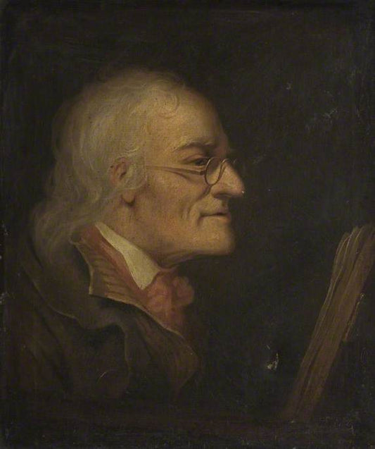 Emanuel Wills, Parish Clerk, Thurloxton, vintage artwork by Edward Villiers Rippingille, A3 (16x12") Poster Print