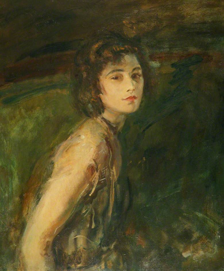 Miss Teddy Gerrard by Ambrose McEvoy,16x12(A3) Poster
