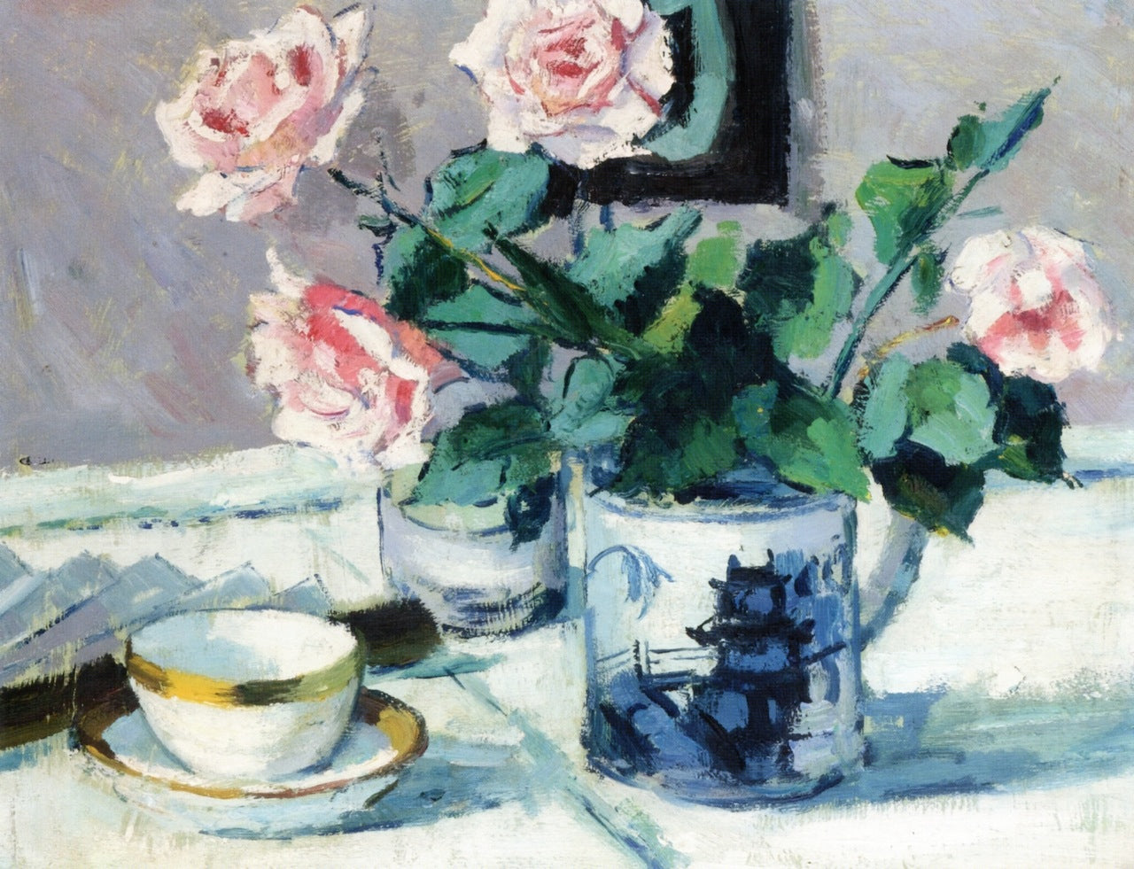  an Oriental Pot by Francis Campbell Boileau (F.C.B.) Cadell,16x12(A3) Poster