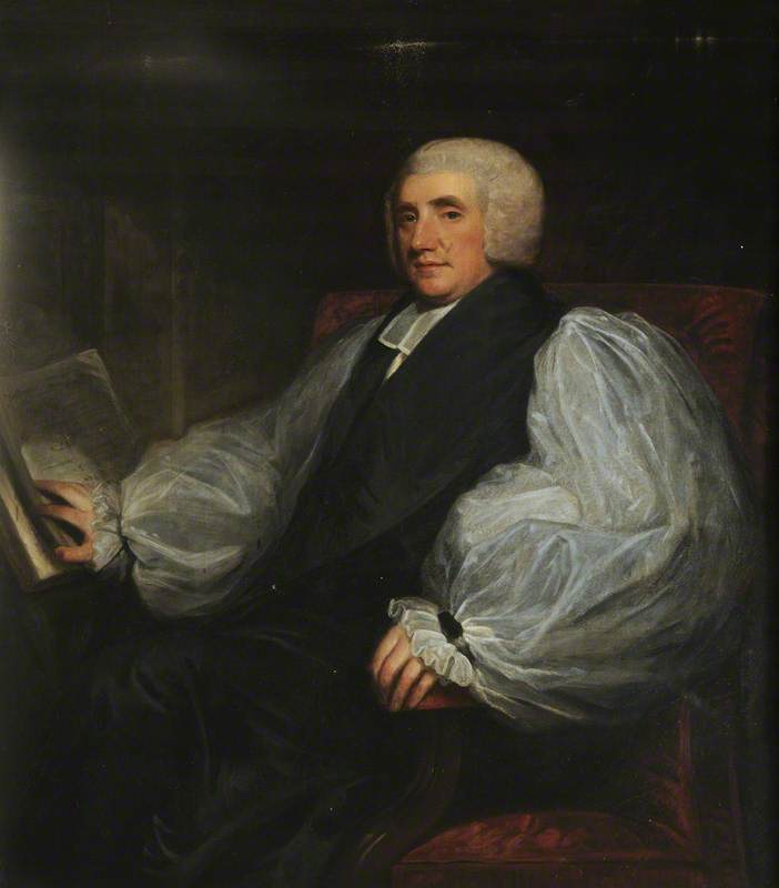 Edward Venables Vernon-Harcourt, vintage artwork by John Hoppner, 12x8" (A4) Poster