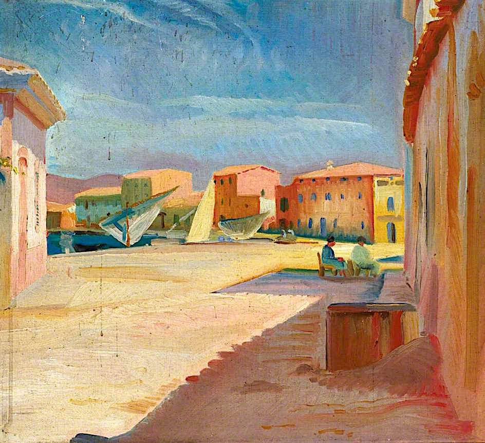 The Port by Frank Charles Medworth,16x12(A3) Poster