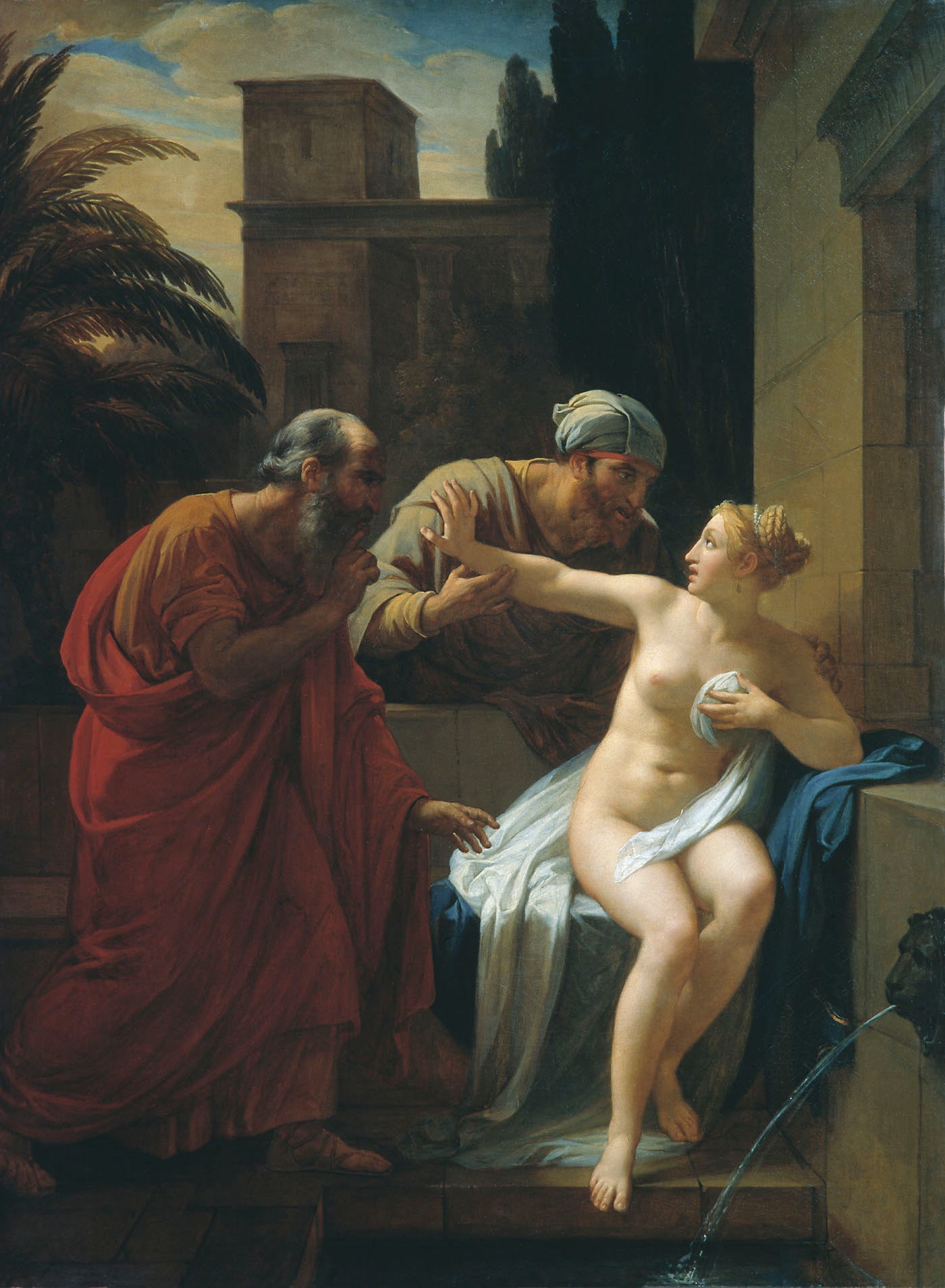 Faun Teaching Olympus to Play the Flute, vintage artwork by Pyotr Basin, A3 (16x12") Poster Print