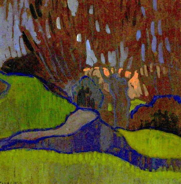 Willow Study by Charles Filiger,A3(16x12")Poster