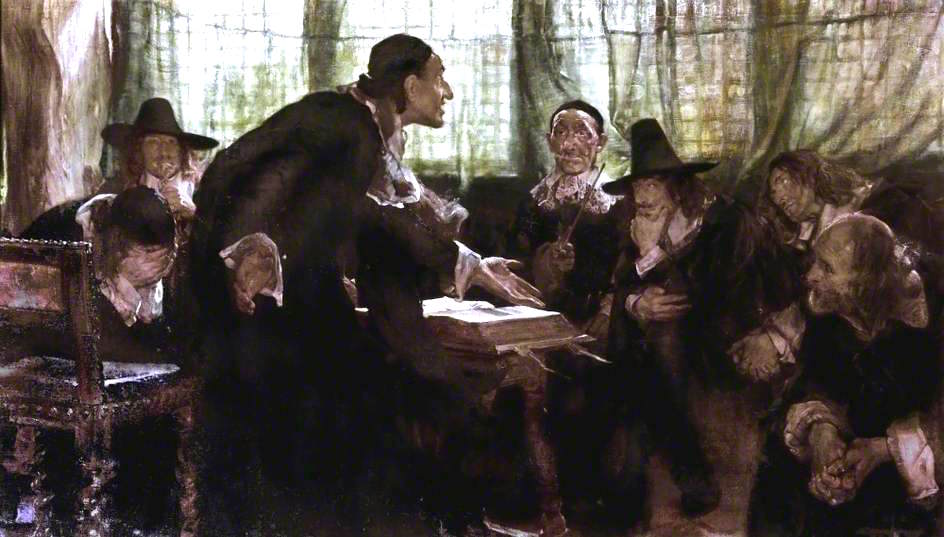 The Word, vintage artwork by Edgar Bundy, 12x8" (A4) Poster