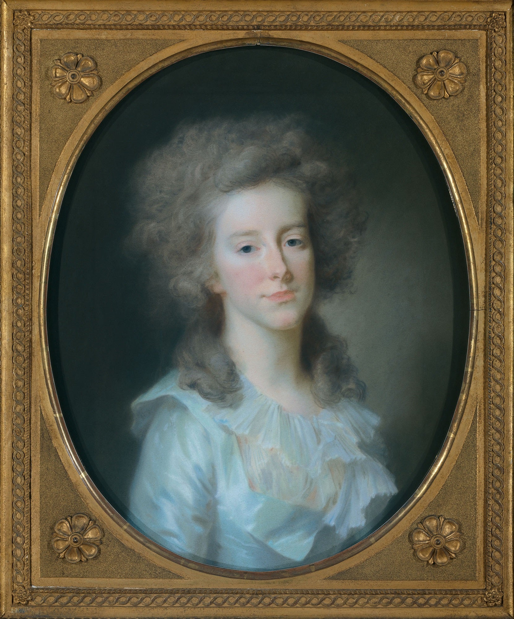Frederica Louisa Wilhelmina (Louise; 1770-1819), vintage artwork by Johann Friedrich August Tischbein, 12x8" (A4) Poster