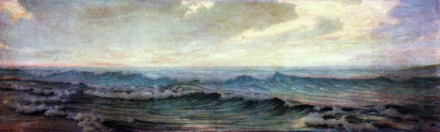 La Mer, vintage artwork by Thomas Alexander Harrison, 12x8" (A4) Poster