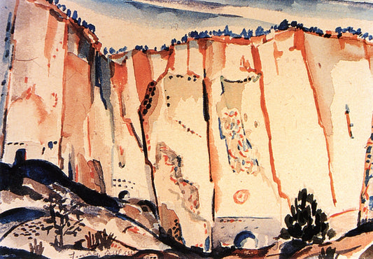 Cliff Dwelling by Frank Applegate,16x12(A3) Poster