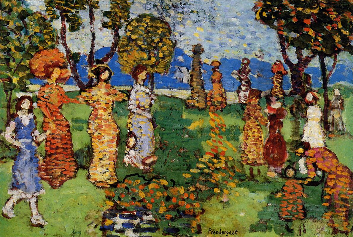A Day in the Country by Maurice Prendergast,A3(16x12")Poster