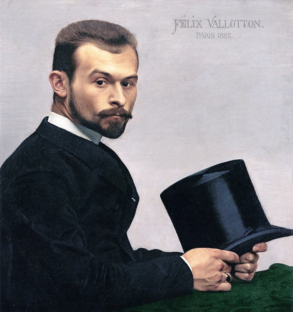 Felix Jasinski Holding His Hat by Felix Vallotton,A3(16x12")Poster