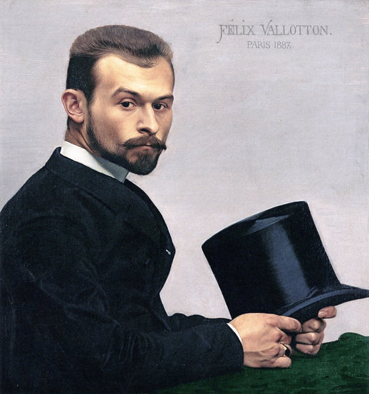 Felix Jasinski Holding His Hat by Felix Vallotton,A3(16x12")Poster