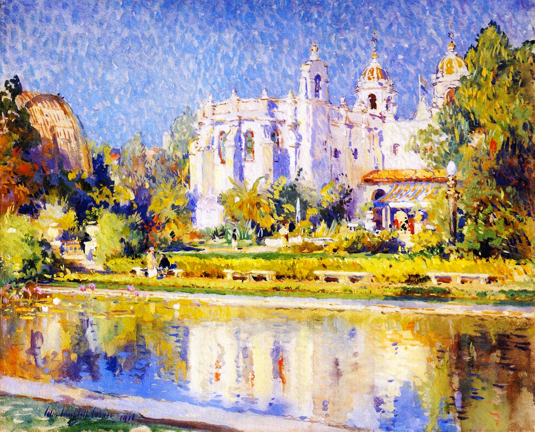 oa Park, Varied Industries Building by Colin Campbell Cooper,A3(16x12")Poster