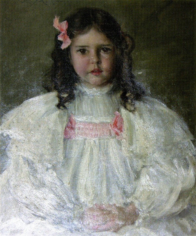 Caroline Allport, vintage artwork by William Merritt Chase, 12x8" (A4) Poster
