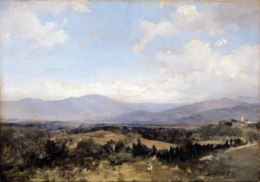 L'espace, vintage artwork by Richard Parkes Bonington, A3 (16x12") Poster Print