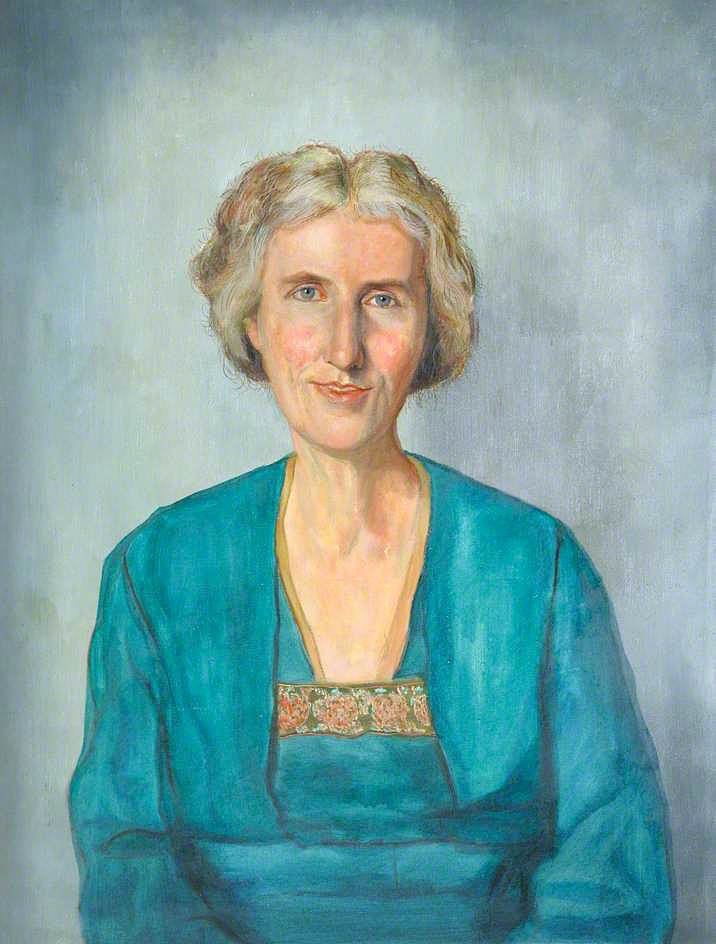 Dorothy Buxton, nee Jebb,, Newnham College, vintage artwork by Richard Gerstl, 12x8" (A4) Poster