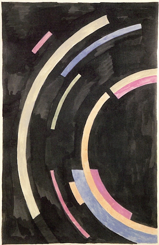 Suprematism by Nina Osipovna Kogan,16x12(A3) Poster