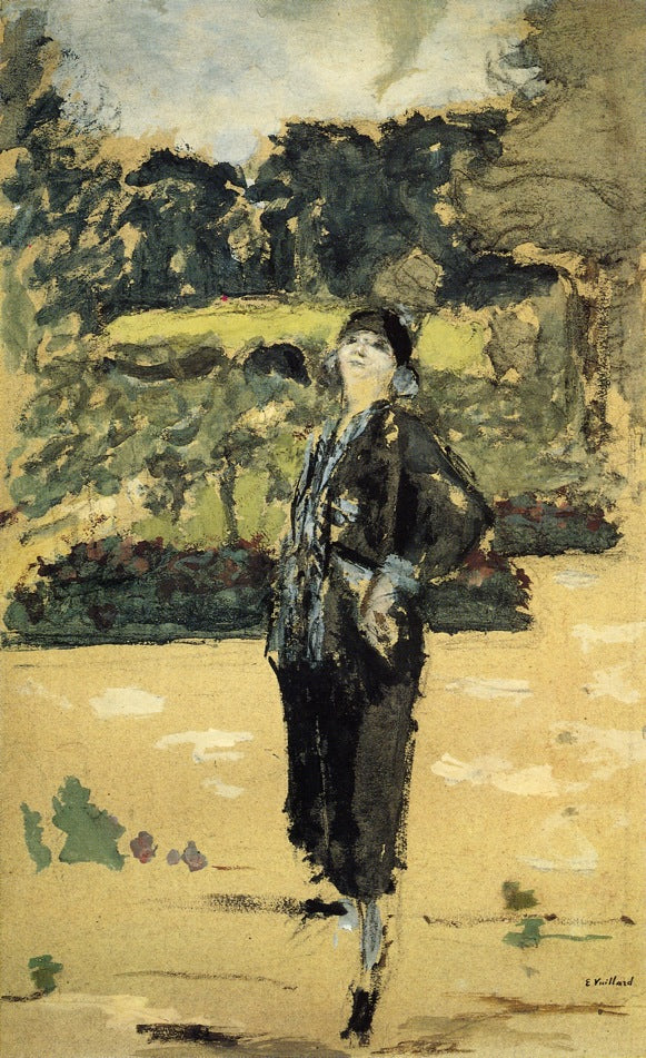 Black Dress by edouard Vuillard,A3(16x12")Poster