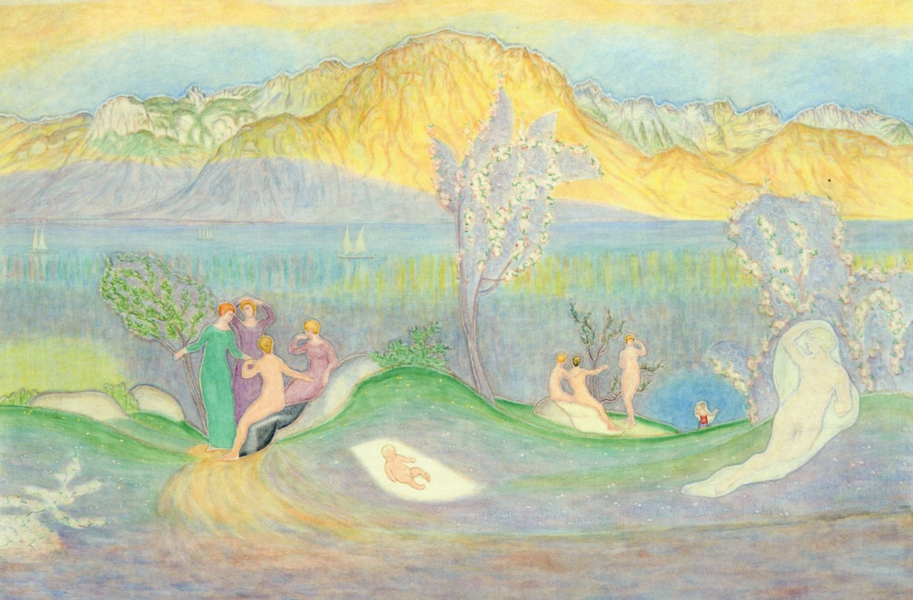The Birth of the Poet by Alexandre Perrier,A3(16x12")Poster