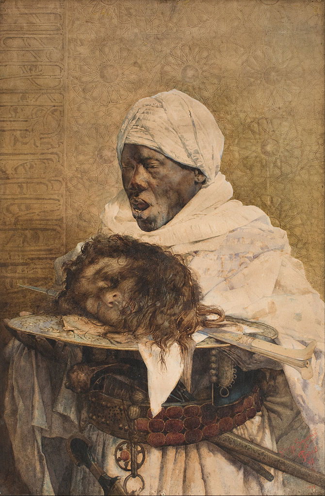 Justice in Morocco by Giuseppe Signorini,A3(16x12")Poster