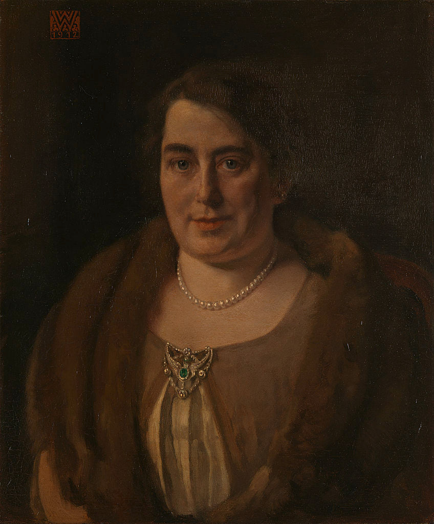 Portrait of Adele van Meekren by Willam Arnold Witsen,A3(16x12")Poster