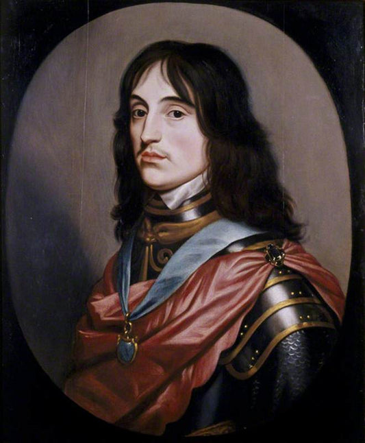Prince Rupert of the Rhine, Count Palatine, vintage artwork by Gerard van Honthorst, 12x8" (A4) Poster