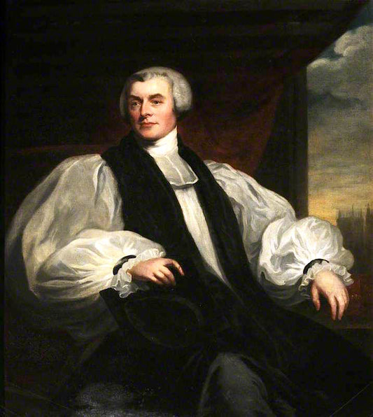 George Murray, Bishop of Rochester, vintage artwork by Benjamin Rawlinson Faulkner, 12x8" (A4) Poster