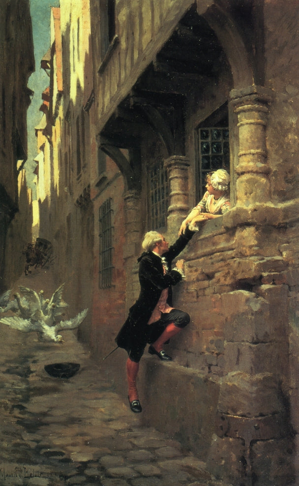 L'Escalade by Maurice Leloir,A3(16x12")Poster