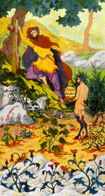 The Legend of the Hermit, vintage artwork by Paul Ranson, 12x8" (A4) Poster